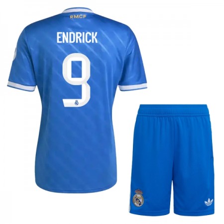 Camiseta de fútbol Real Madrid Endrick 9 Niño 3ª equipación 2025-26 Camiseta de fútbol Real Madrid Endrick 9 Niño 3ª equipación 2025-26